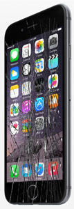 Cracked iPhone 6 Screen