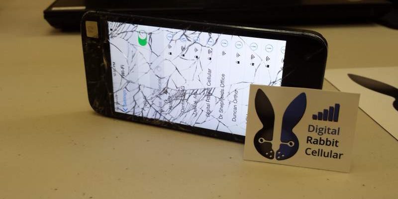 Broken Glass iPhone 5