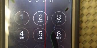 LCD broken iPhone 5S