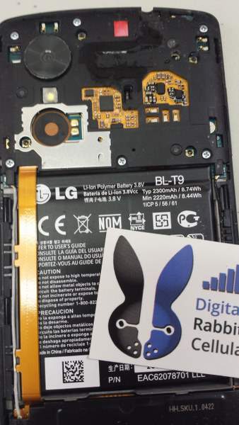 Cell phone water damage repair red indicator