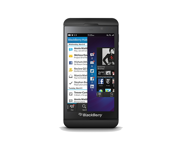 Blackberry Z10 Black Touchscreen Phone