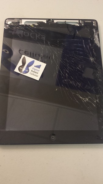 broken iPad screen repair glass digitizer